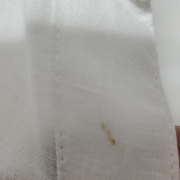 Tommy Bahama Women's Classic White Button Down Shirt - Picture 4 of 7